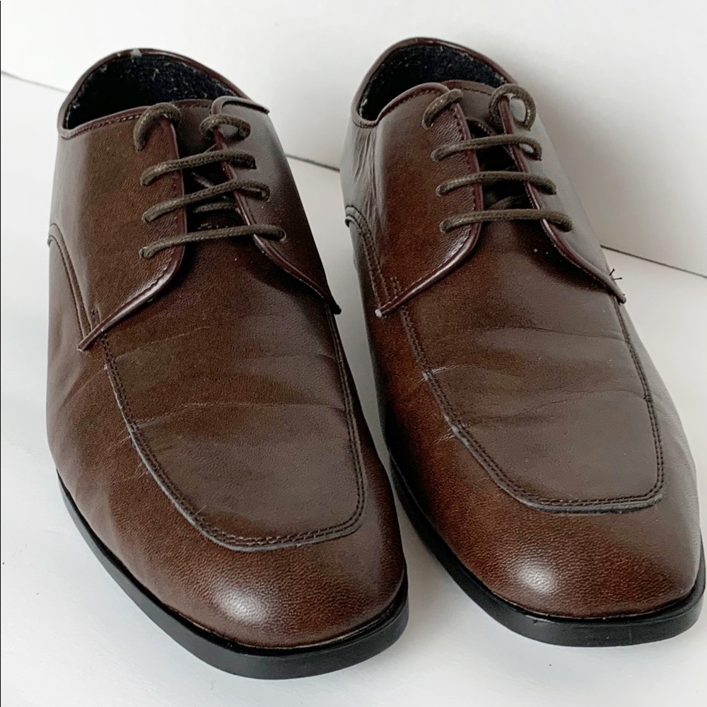 Gateway Tuxedo-Dress Brown Shoes Size 7.5